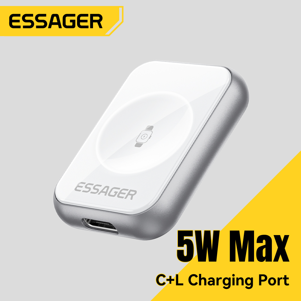 Wireless Charger Watch - Essager 5W Magnetic Wireless Charger for