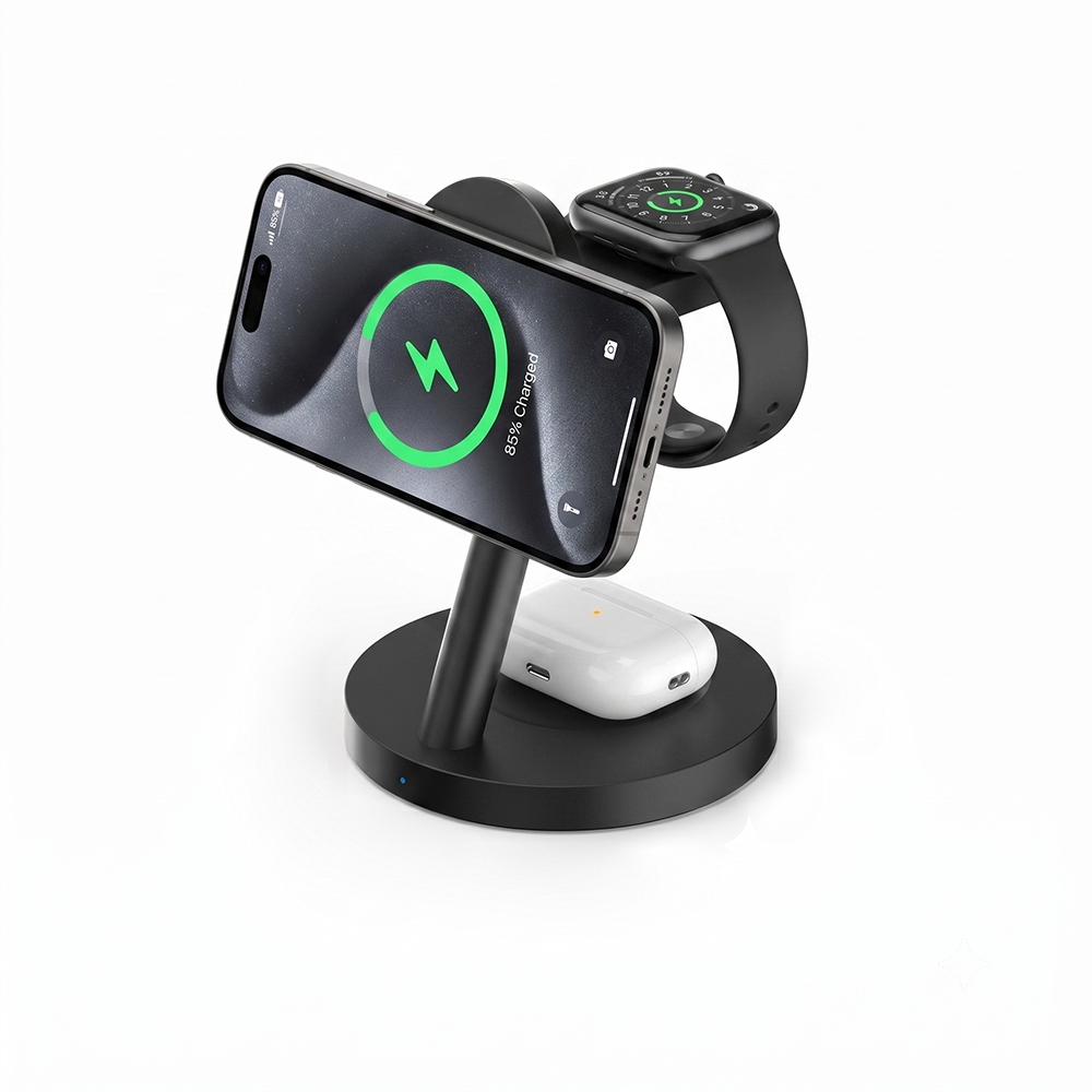 Wireless Charger Watch - Qi2.2 25W Magnetic Fast Wireless Charging