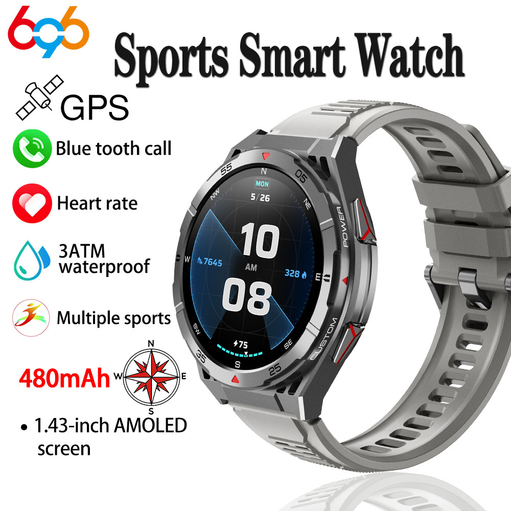 New Smart Watch GPS Sports Com - Smartwatch Face 评论和价格