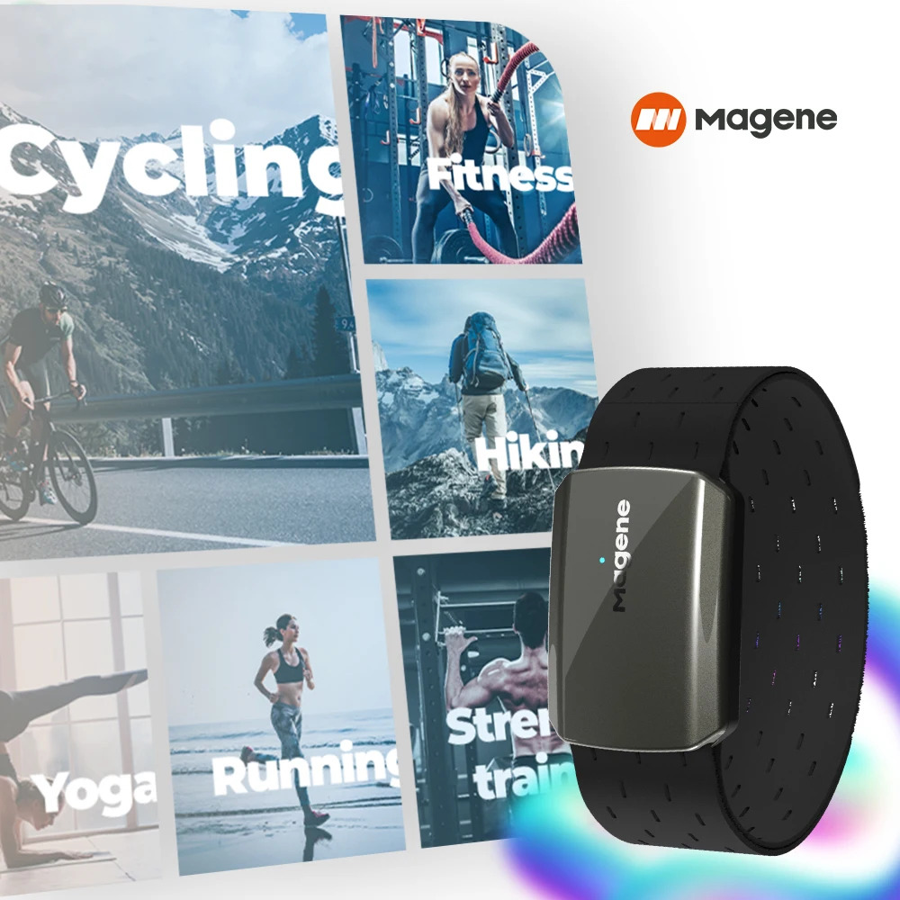 Magene H803 Heart Rate Armband - Rugged Sport Strap 评论和价格