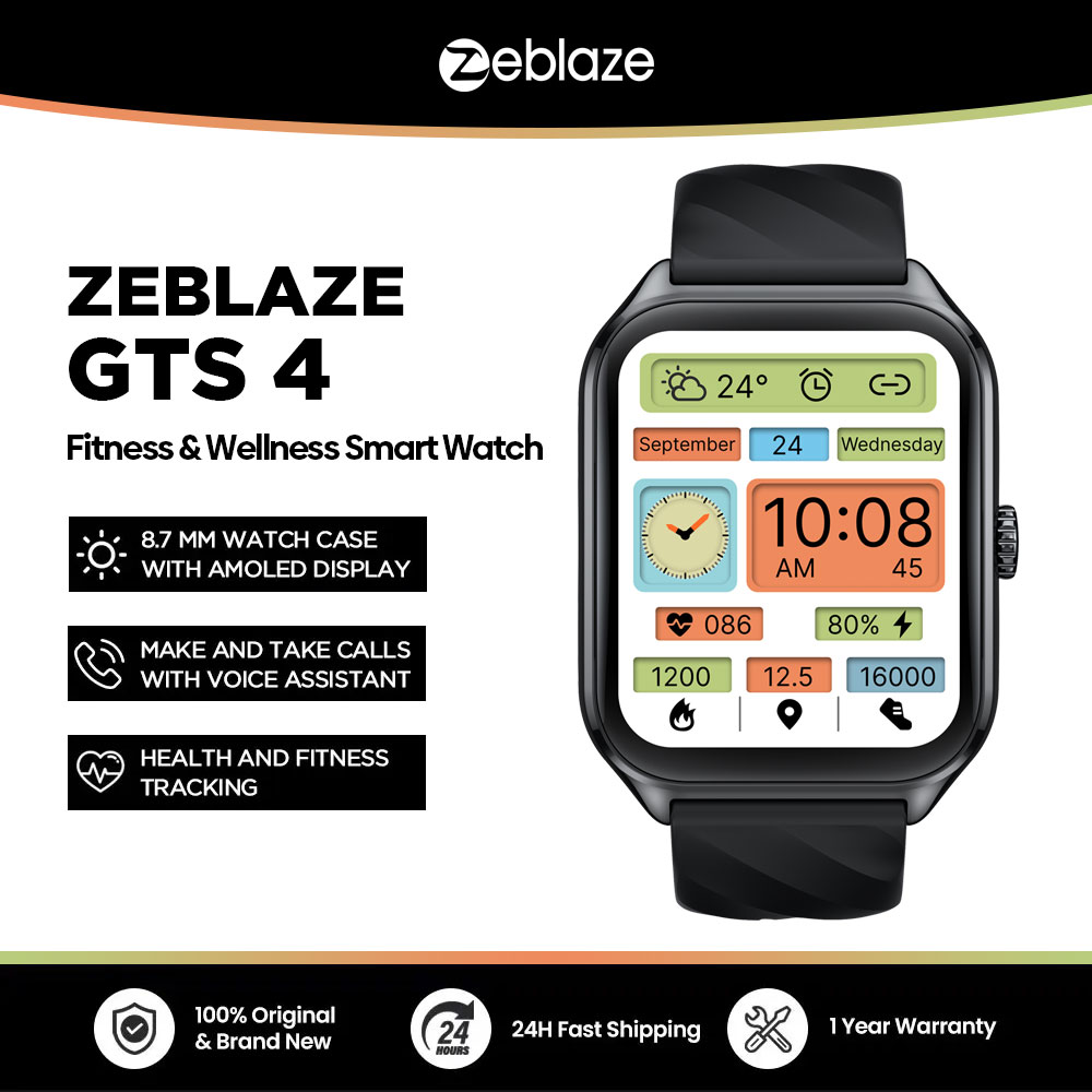 New Zeblaze GTS 4 Voice Callin - Smartwatch X12 评论和价格