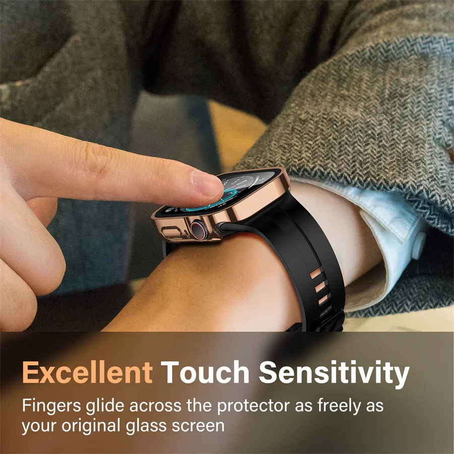 Glass+cover For Apple Watch ca - Garmin Smartwatch Accessories 评论和价格