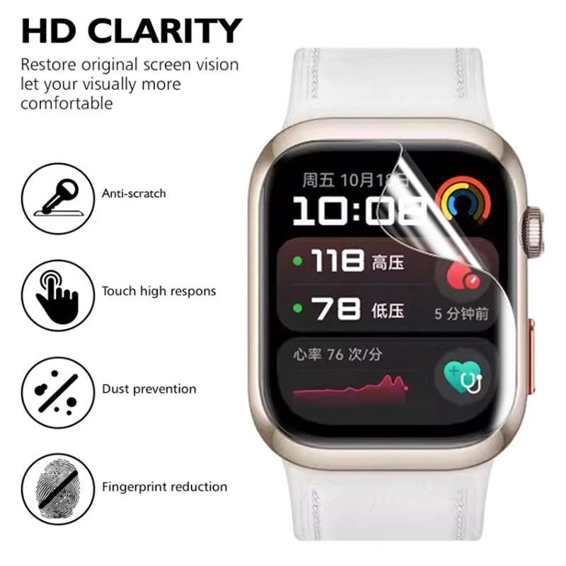 TPU Hydrogel Film For Huawei W - Garmin Smartwatch Accessories 评论和价格