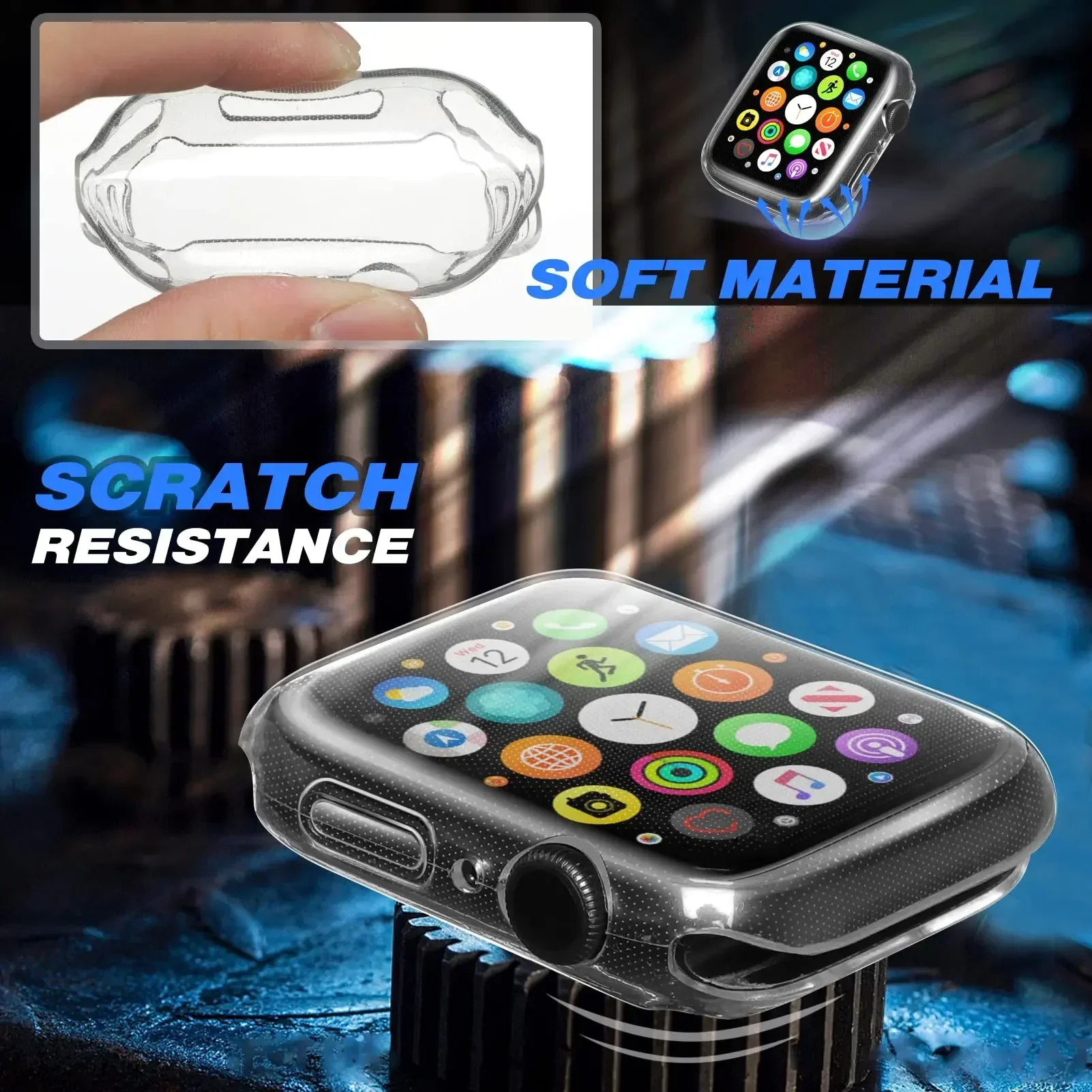Cover For Apple Watch Case 44m - Garmin Smartwatch Accessories 评论和价格
