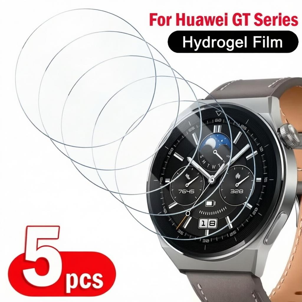 1-5Pcs Hydrogel Film For Huawe - Garmin Smartwatch Accessories 评论和价格