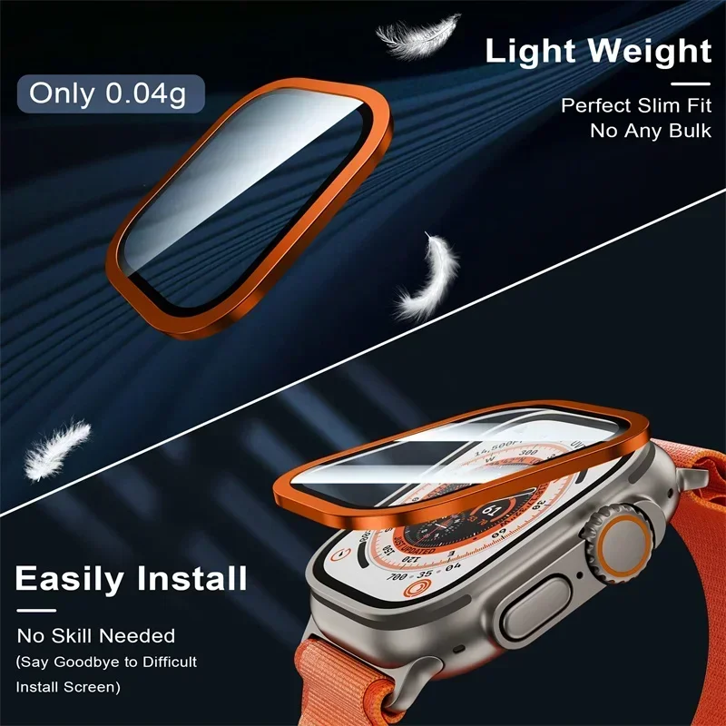 2PCS Tempered Glass for Apple  - Smartwatch Case 评论和价格
