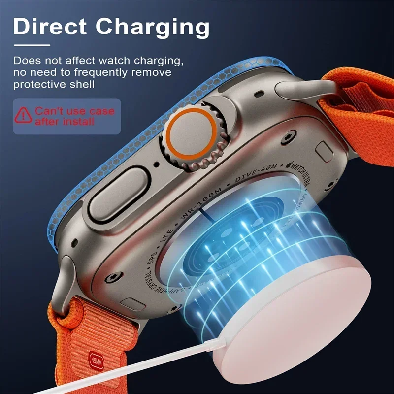 2PCS Tempered Glass for Apple  - Smartwatch Case 评论和价格