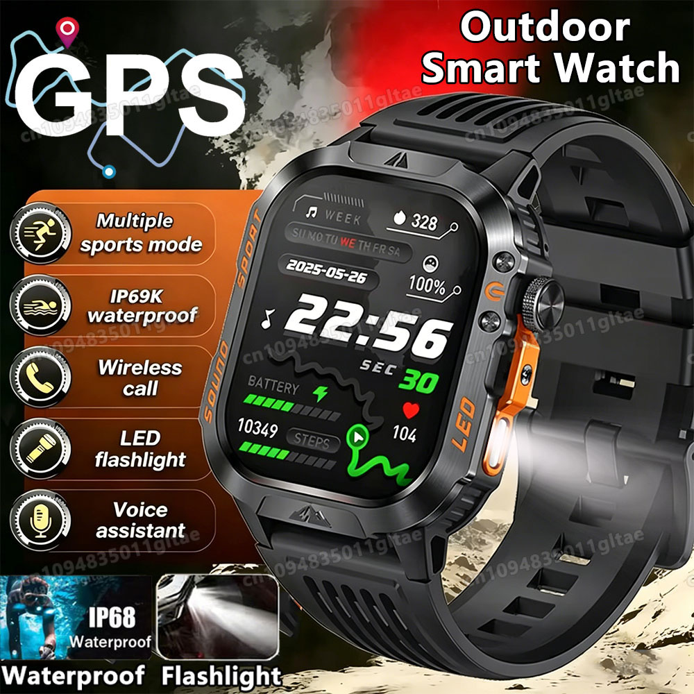 2026 New Military Smart Watch  - Smartwatch X12 评论和价格