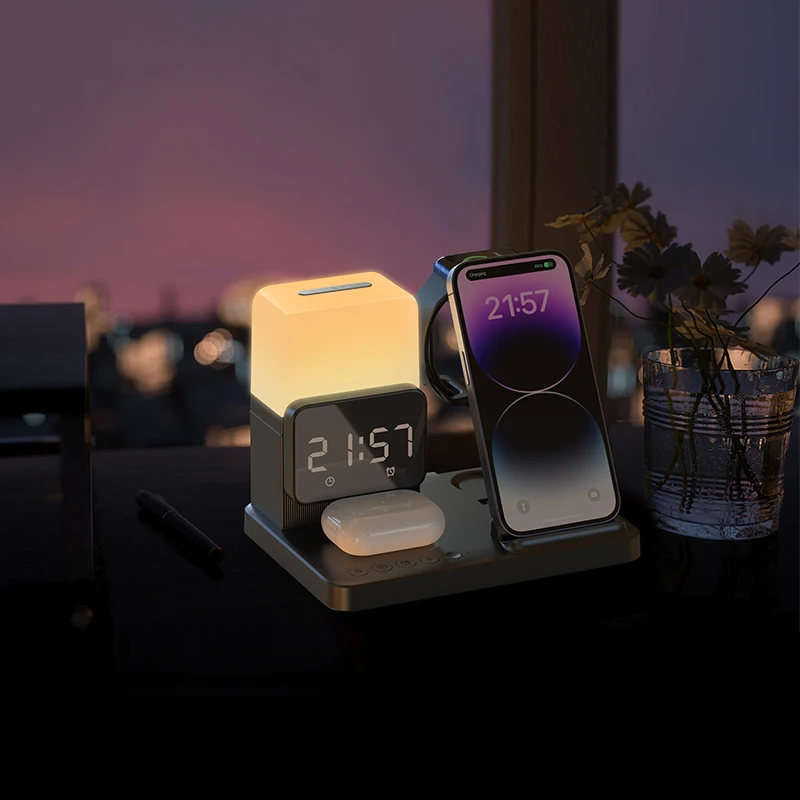 6 in 1 Wireless Charger Stand  - Smartwatch X12 评论和价格