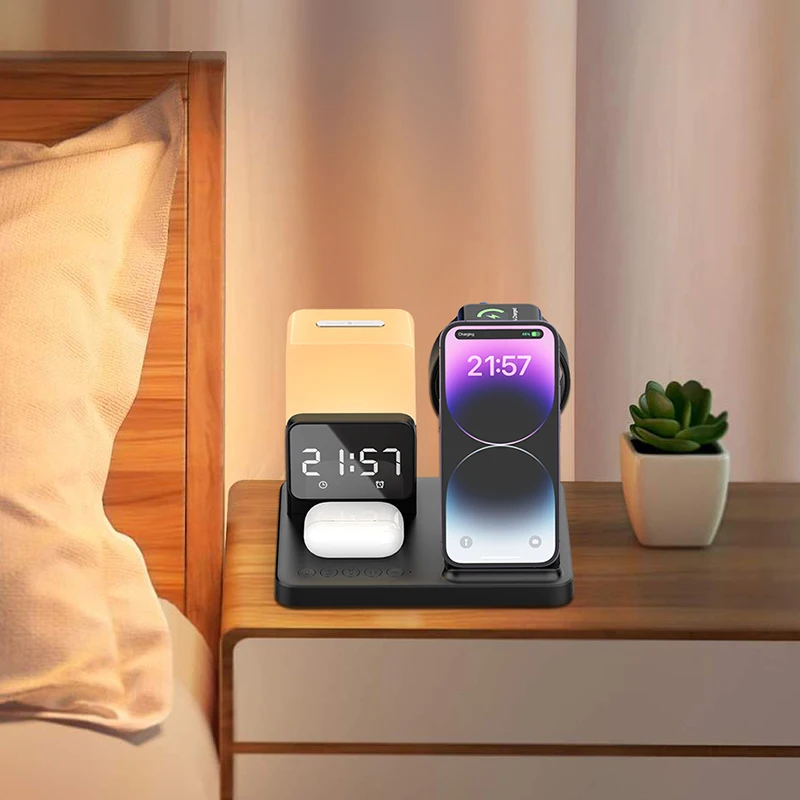 6 in 1 Wireless Charger Stand  - Smartwatch X12 评论和价格