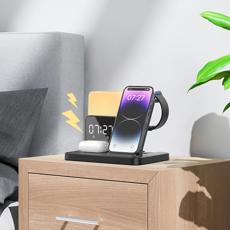 6 in 1 Wireless Charger Stand  - Smartwatch X12 评论和价格
