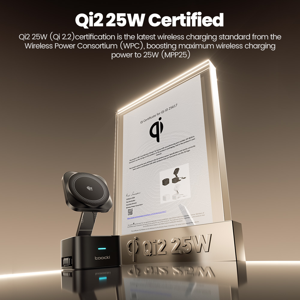 Toocki QI2.2 25W Wireless Char - Wireless Charger Watch 评论和价格
