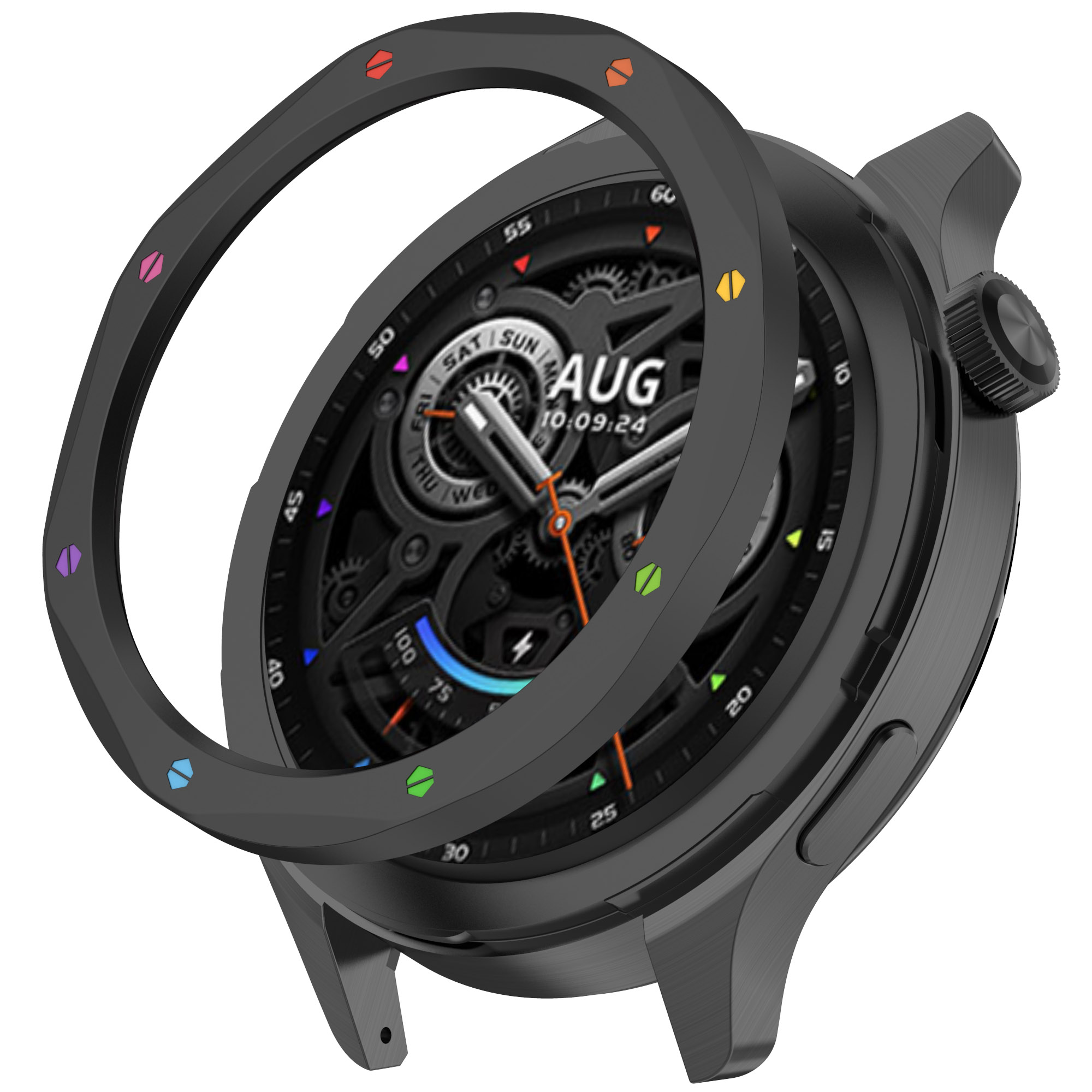 Metal Bezel Ring Case For Xiao - Xiaomi Smartwatch Accessories 评论和价格