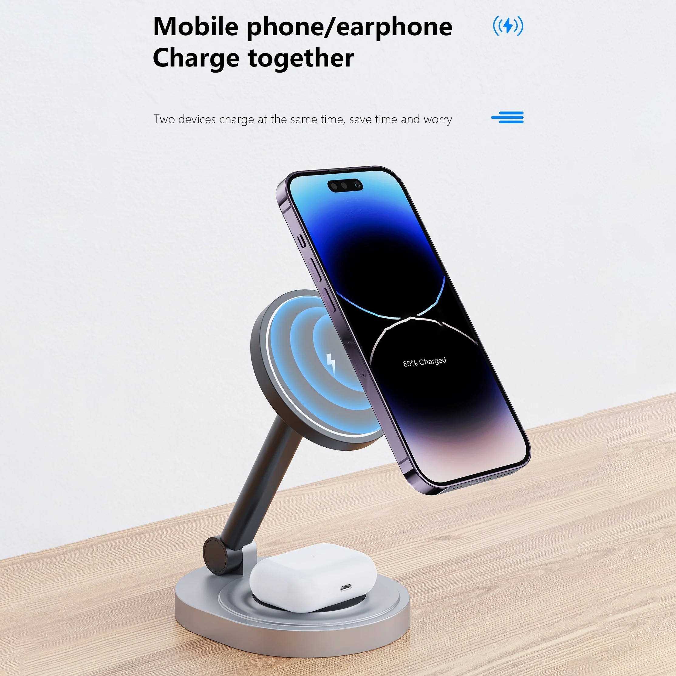 2 In 1 Magnetic Wireless Charg - Wireless Charger Watch 评论和价格