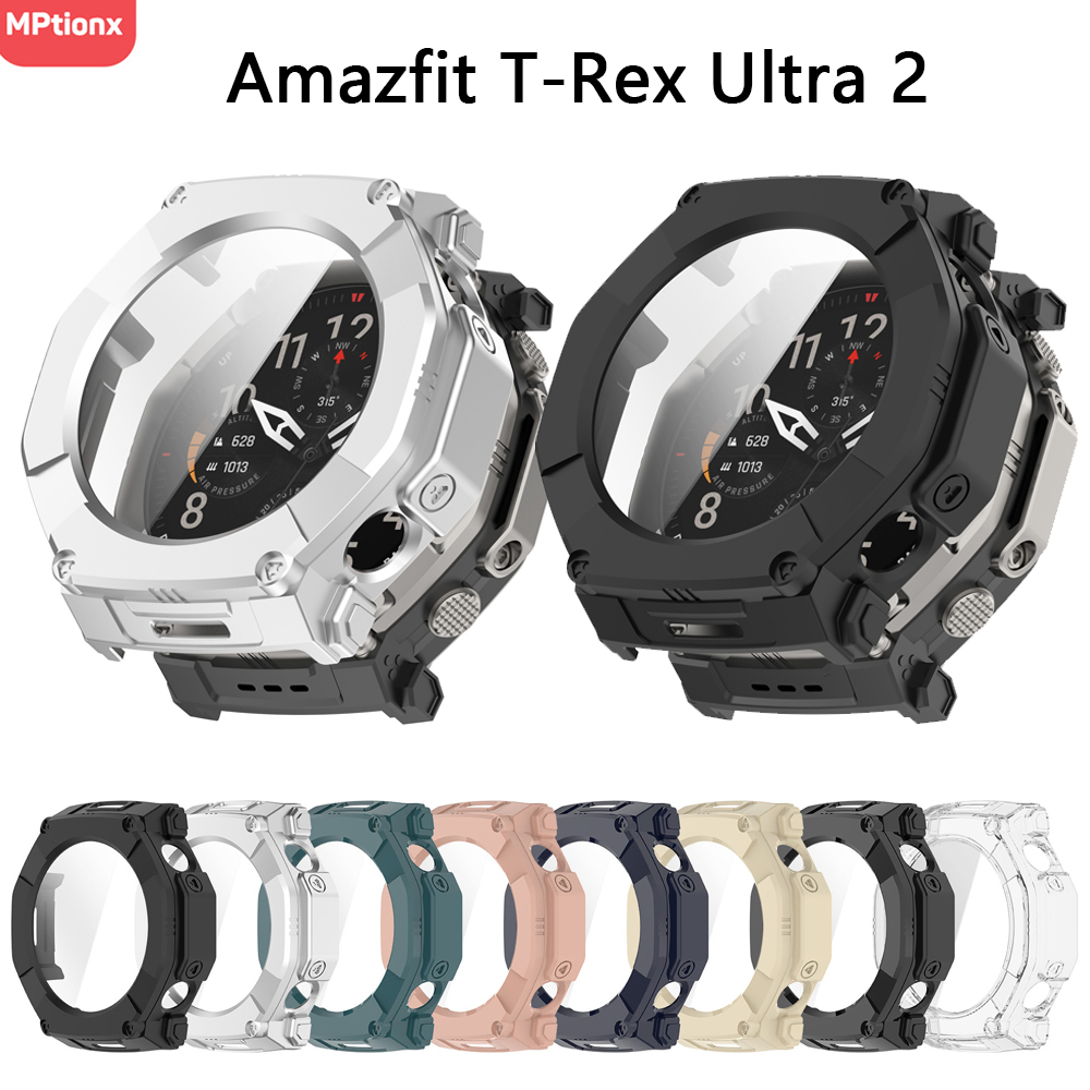 PC Case+Glass For Amazfit T-Re - Amazfit Smartwatch Accessories 评论和价格