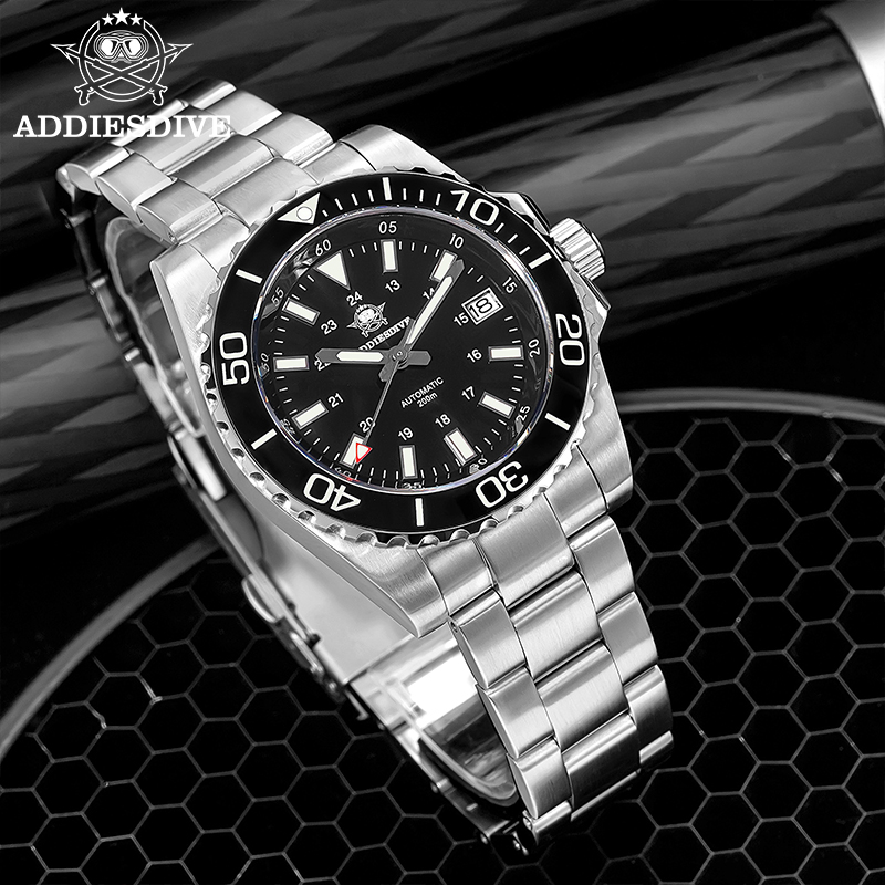 ADDIESDIVE Men's Watch 8215 Me - Accessories With Watch 评论和价格