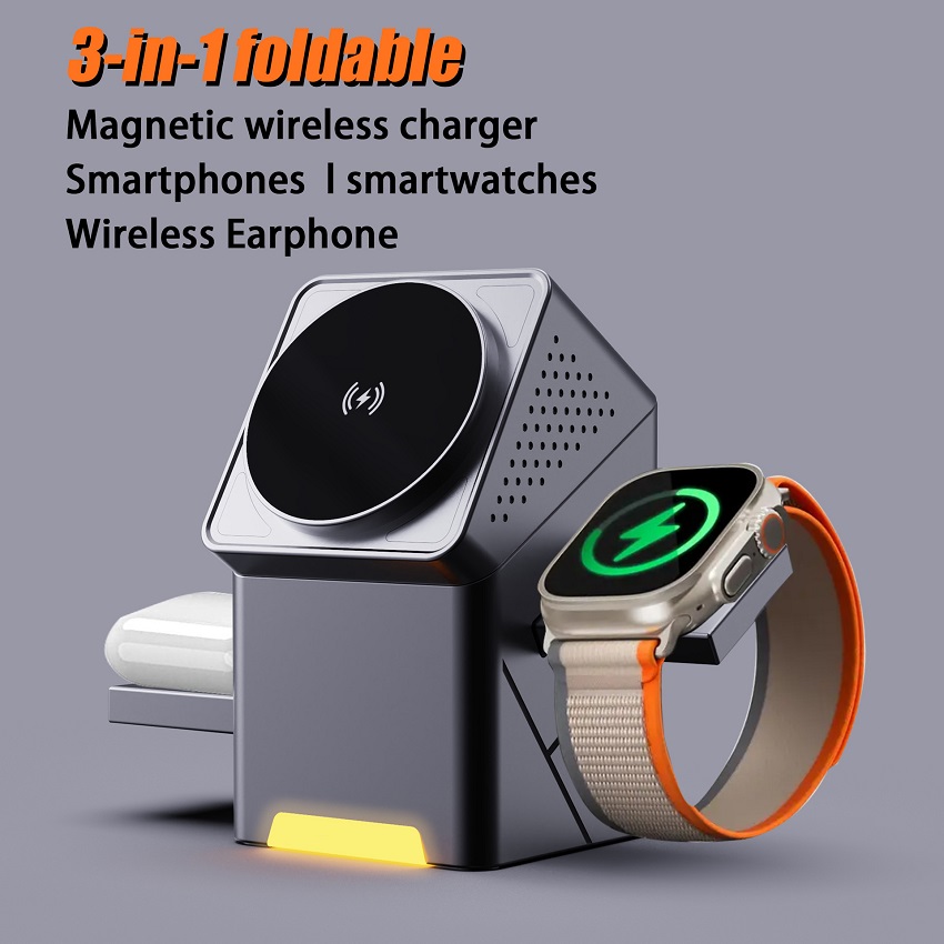3 in 1 Magnetic Wireless Charg - Wireless Charger Watch 评论和价格