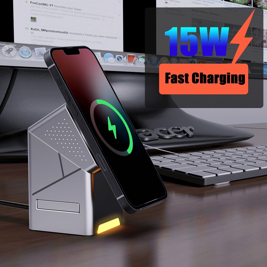 3 in 1 Magnetic Wireless Charg - Wireless Charger Watch 评论和价格