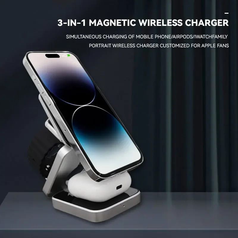 30W Magnetic Wireless Charger  - Wireless Charger Watch 评论和价格